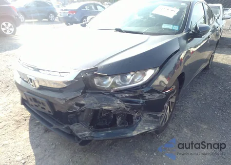 2017 Honda Civic Ex из США, поврежденный, VIN 2HGFC2F71HH563763